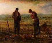 Jean-Franc Millet The Angelus oil on canvas